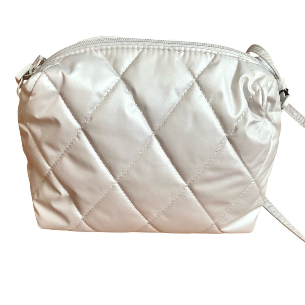 Vera Bradley Ultralight Camera Bohemian Crossbody Bag in Oyster Mushroom NWT